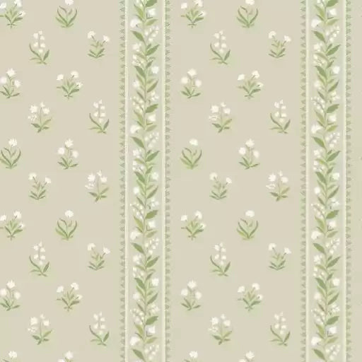 DWCY-900461 Petit Dapuri Stripe 04 Green designer-wallcoverings-los-angeles