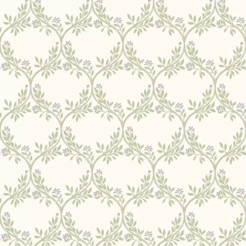 DWCY-900461 Arber Lattice Trellis 02 Green designer-wallcoverings-los-angeles