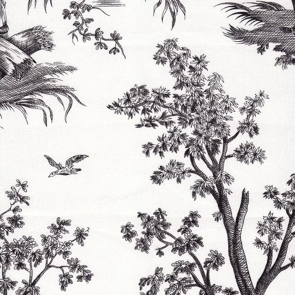 Ballon de Gonesse Toile, Noir Wallcoverings | Charles Burger