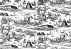 Fete Navale Toile, Noir