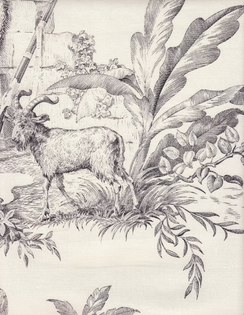 Robinson Crusoe Toile, Noir
