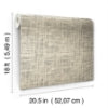 Nolan Black Peel and Stick Wallcovering | Jeffrey Stevens - Image 3