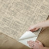 Nolan Black Peel and Stick Wallcovering | Jeffrey Stevens - Image 5