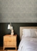 Nolan Blue Peel and Stick Wallcovering | Jeffrey Stevens - Image 7