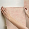 Nolan Pink Peel and Stick Wallcovering | Jeffrey Stevens - Image 8
