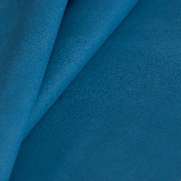 Novasuede™ China Blue - Premium Microfiber Suede
