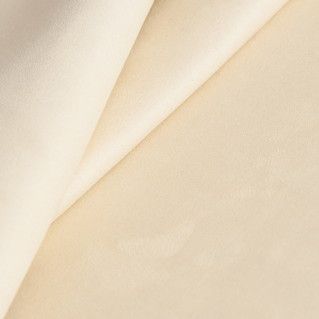 Novasuede™ Ecru - Premium Microfiber Suede