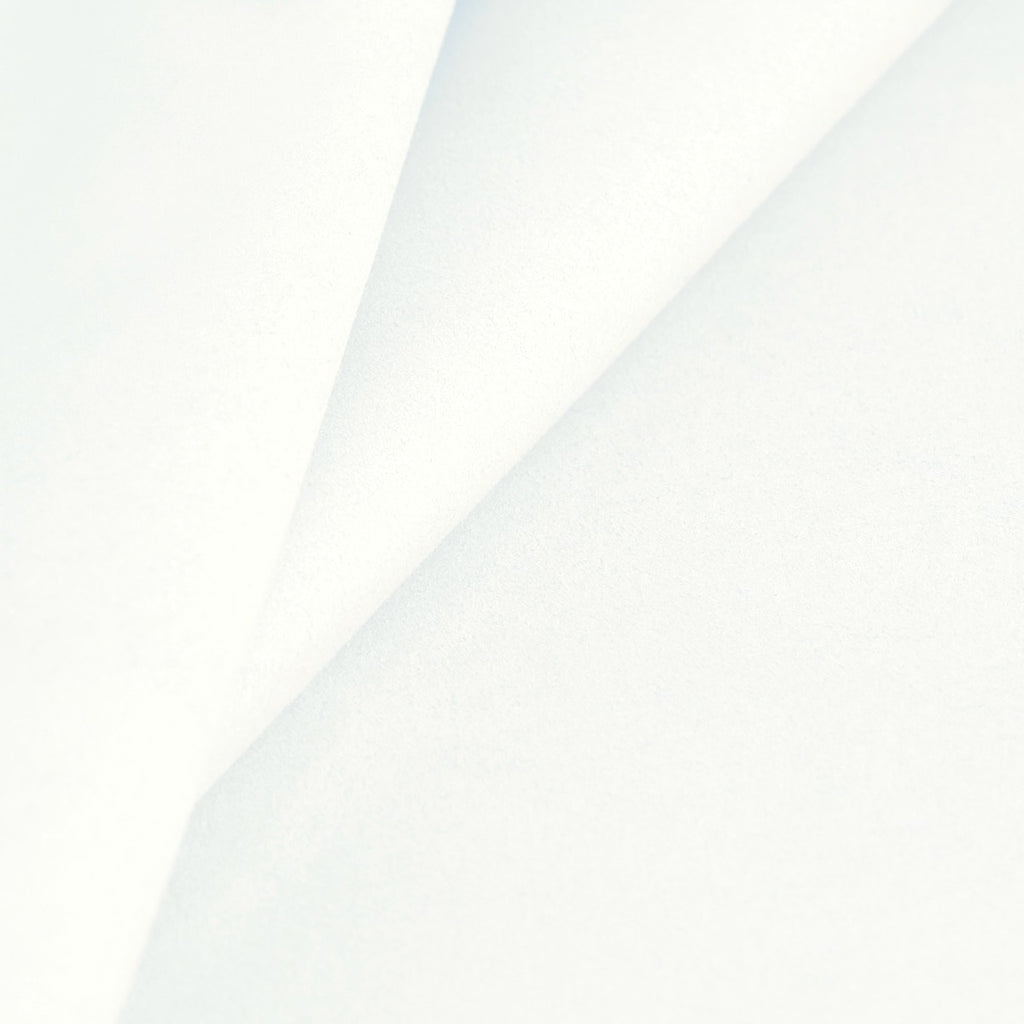 Novasuede™ Fabric & Wallcovering - Snow swatch