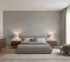 Novasuede™ Fabric & Wallcovering - Blank Slate - bedroom room setting