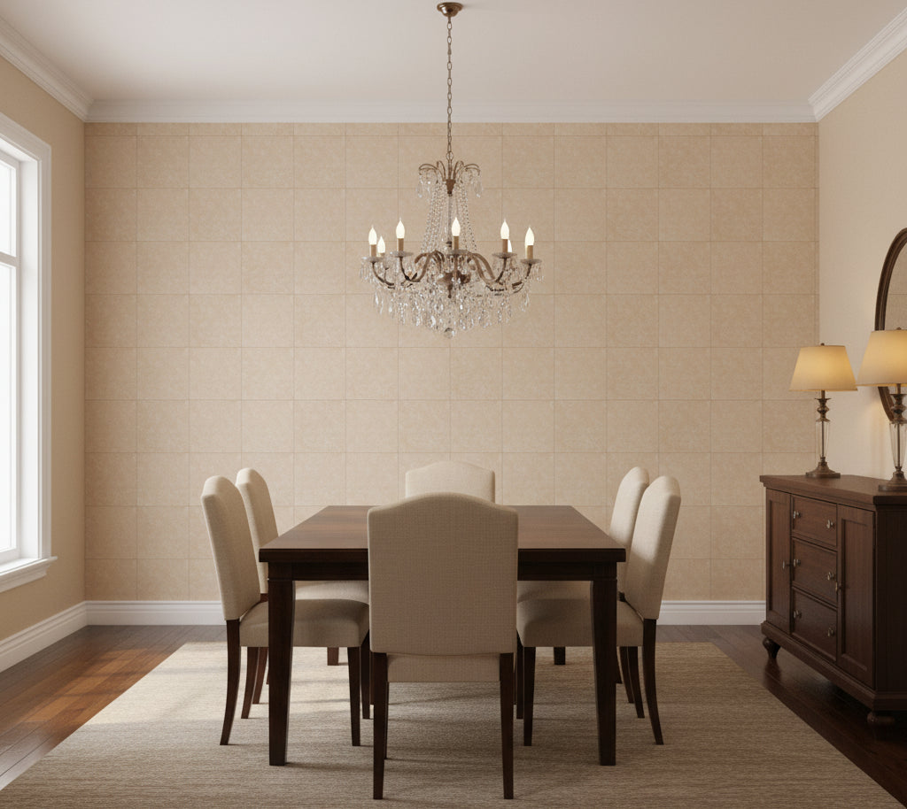 Novasuede™ Fabric & Wallcovering - Bliss - dining room room setting