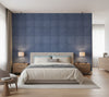 Novasuede™ Fabric & Wallcovering - Colonial Blue - bedroom room setting
