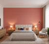 Novasuede™ Fabric & Wallcovering - Fire - bedroom room setting