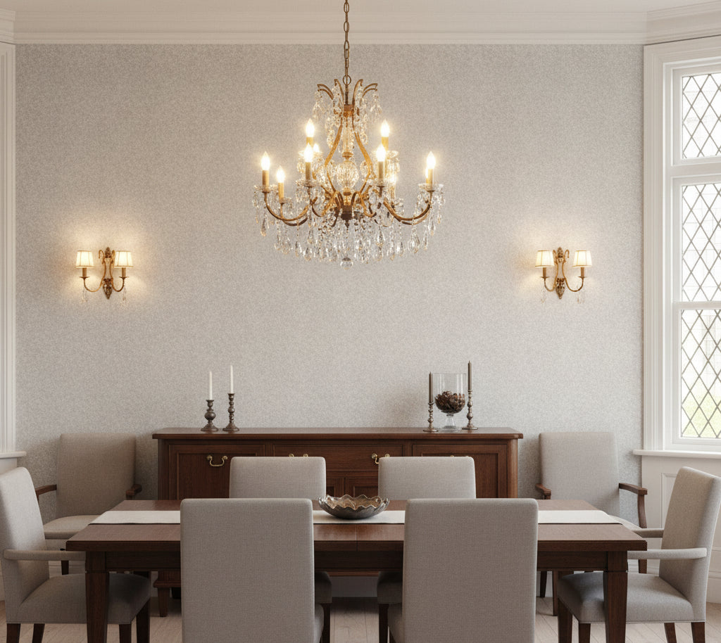 Novasuede™ Fabric & Wallcovering - Flagstone - dining room room setting