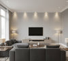 Novasuede™ Fabric & Wallcovering - Flagstone - living room room setting