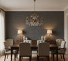 Novasuede™ Fabric & Wallcovering - Noir - dining room room setting