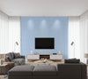 Novasuede™ Fabric & Wallcovering - Pastel Blue - living room room setting