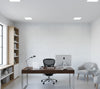 Novasuede™ Fabric & Wallcovering - Pink Lace - office room setting