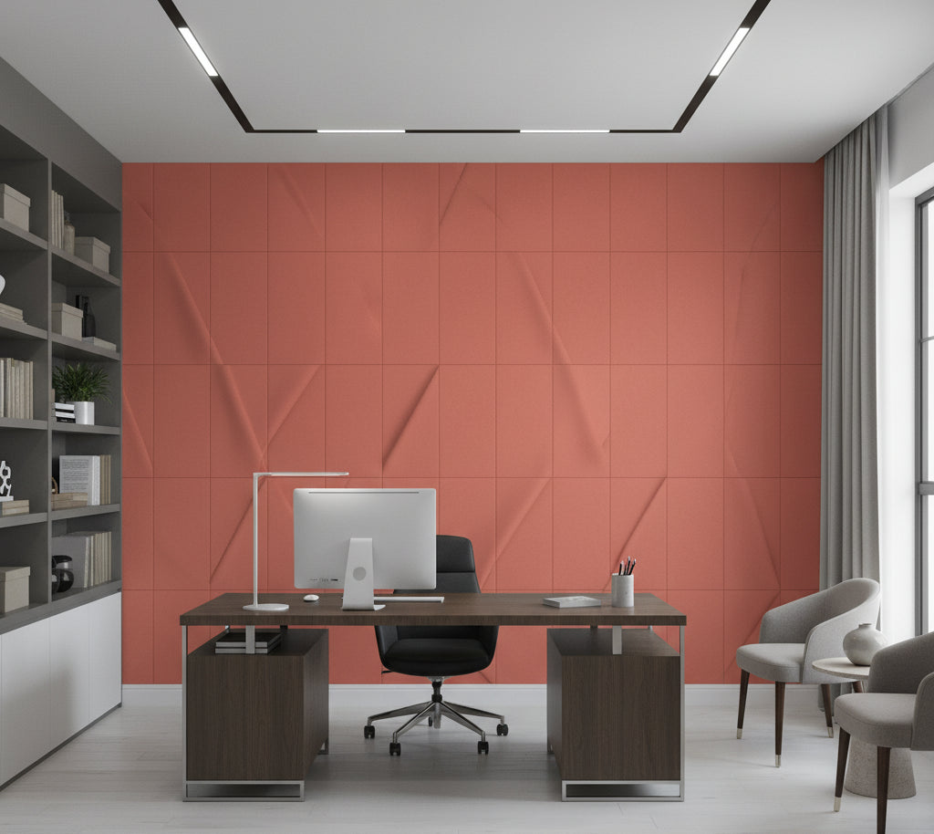 Novasuede™ Fabric & Wallcovering - Sedona - office room setting