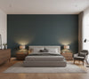 Novasuede™ Fabric & Wallcovering - Spruce - bedroom room setting