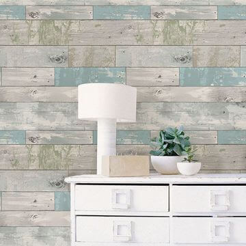 NU2187 - Shiplap Peel and Stick Wallcovering - by Jeffrey Stevens | Jeffrey Stevens - Image 18