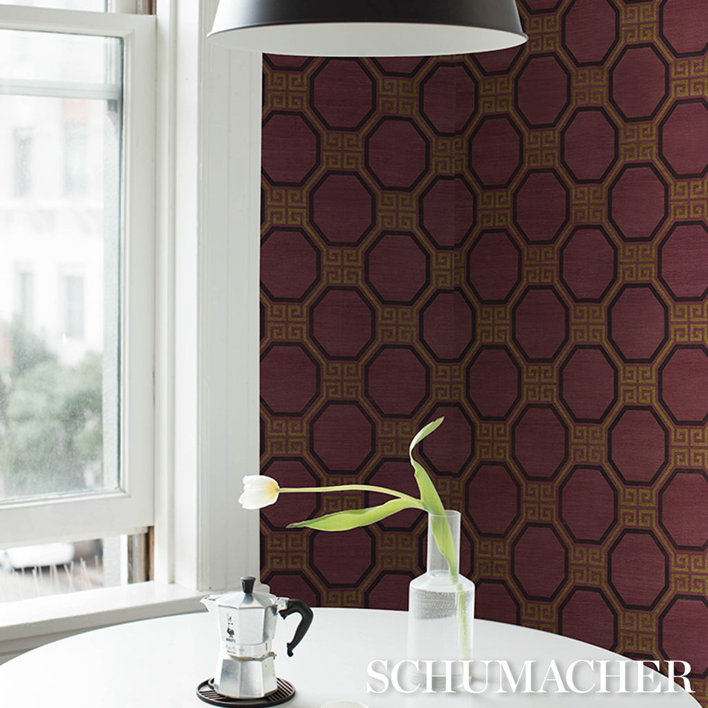 Octavia Sisal GOLDEN PLUM | Schumacher - Image 12