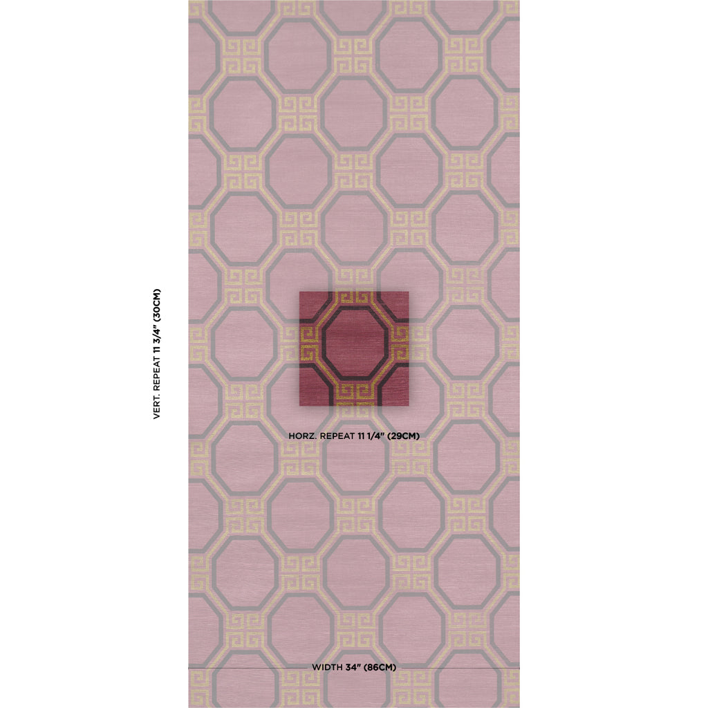 Octavia Sisal GOLDEN PLUM | Schumacher - Image 5