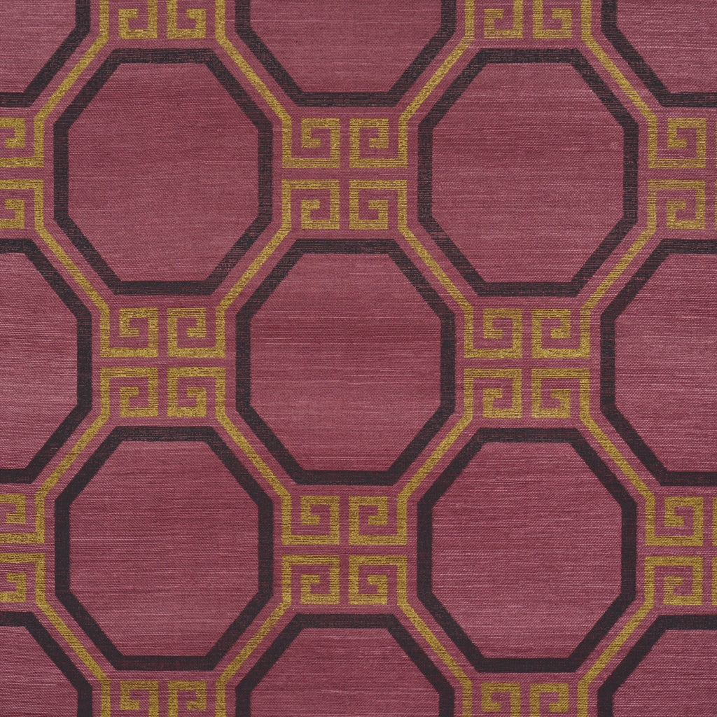 Octavia Sisal GOLDEN PLUM | Schumacher - Image 1