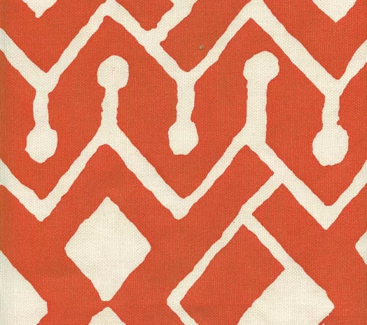 Orange on Tint Wallcoverings | Alan Campbell