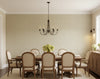 Pacific PaperWeave Grass Grey Straw - dining room room setting