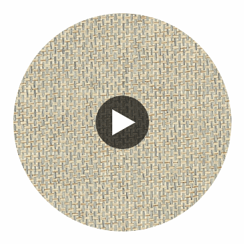 Pacific PaperWeave Grass Grey Straw Circular Swatch | DW