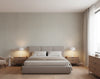Pacific PaperWeave Grass Taupe - bedroom room setting