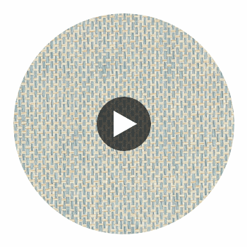 Pacific PaperWeave Grass Light Blue Circular Swatch | DW