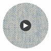 Pacific PaperWeave Grass Sky Blue | Phillipe Romano Circular Swatch | DW