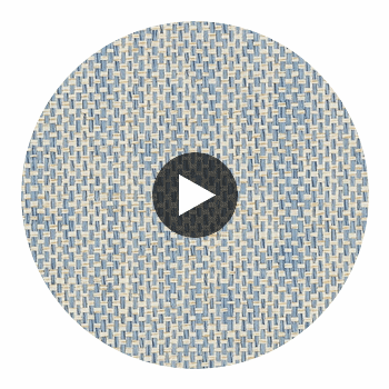 Pacific PaperWeave Grass Sky Blue | Phillipe Romano Circular Swatch | DW