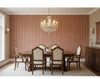 Pacific Paper Weave Grass | Phillipe Romano - dining room room setting