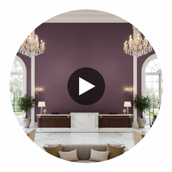 Paddock Type II Vinyl | Hollywood Wallcoverings Circular Swatch | Hollywood Wallcoverings