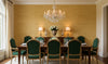 Palakua Classic Grasscloth | Phillipe Romano - dining room room setting