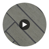 Palazzo Lane - Wood & Metal Chevron | Hollywood Wallcoverings Circular Swatch | Hollywood Wallcoverings