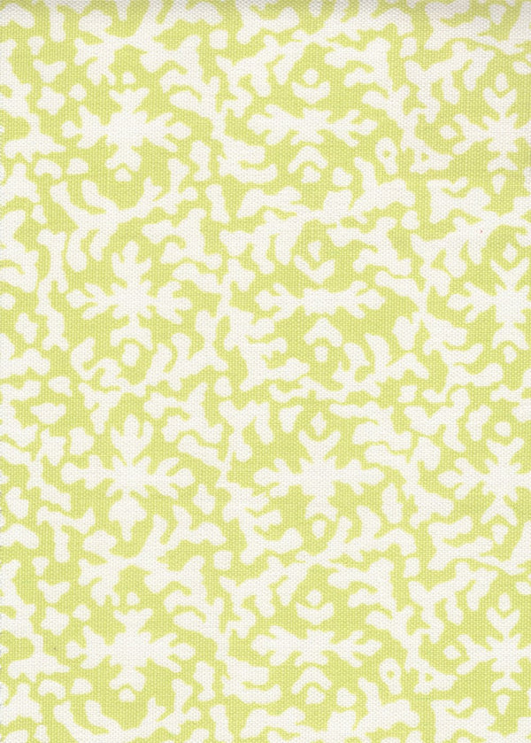 Pale Fern on White Wallcoverings | Alan Campbell