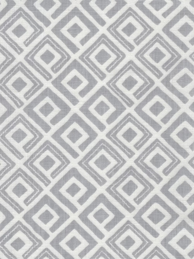 Pale Gray on White Linen