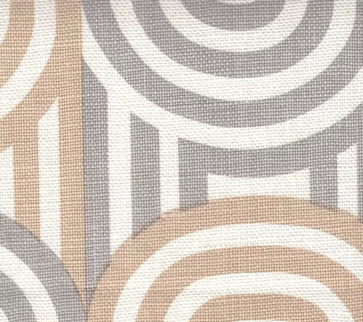 Pale Grey Pale Taupe on Oyster Wallcoverings | Alan Campbell