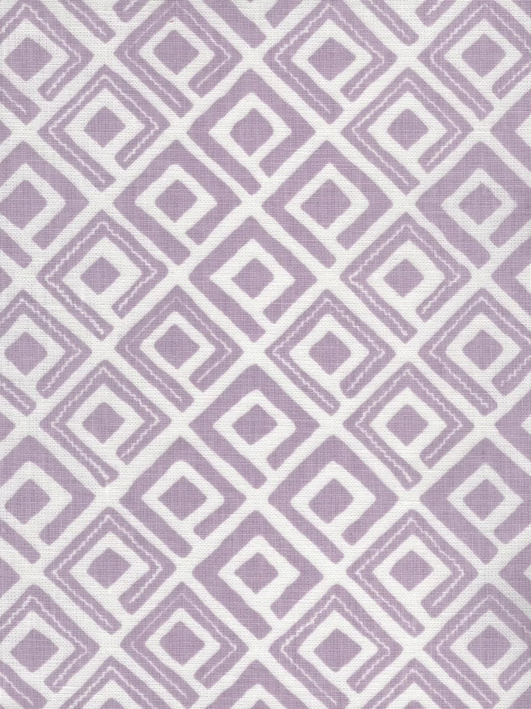 Pale Lavender on White Linen