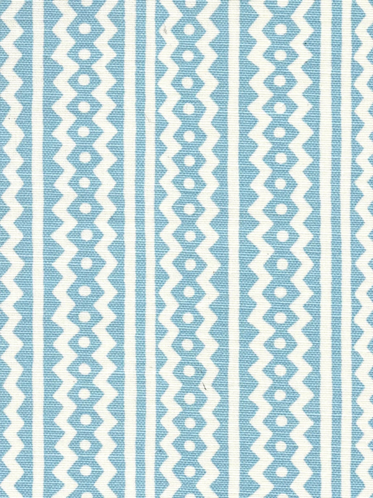 Pale Sky Blue on Tinted Linen Cotton