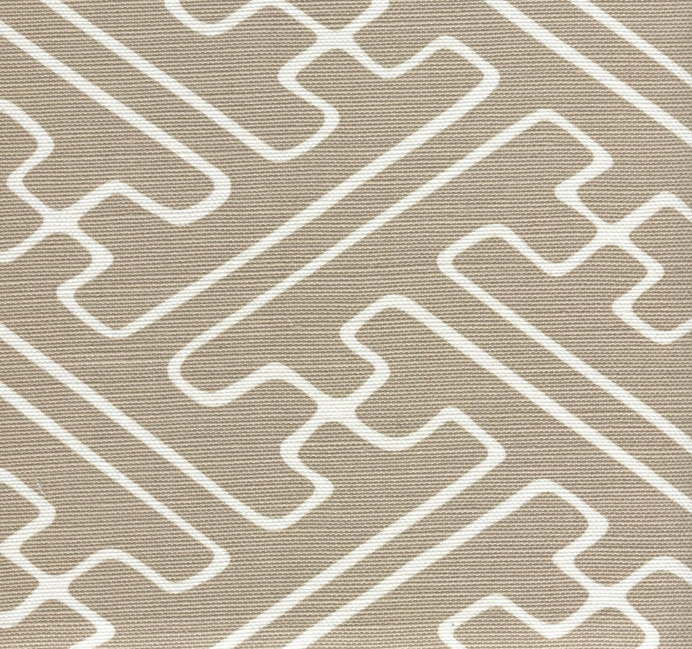 Pale Taupe on White