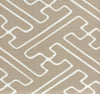 Pale Taupe on White