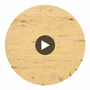 Palermo Wheat Coarse Grasscloth Wallcovering | Fentucci Circular Swatch | DW