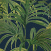 Palmeral (Magna) Midnight/Green, Sample