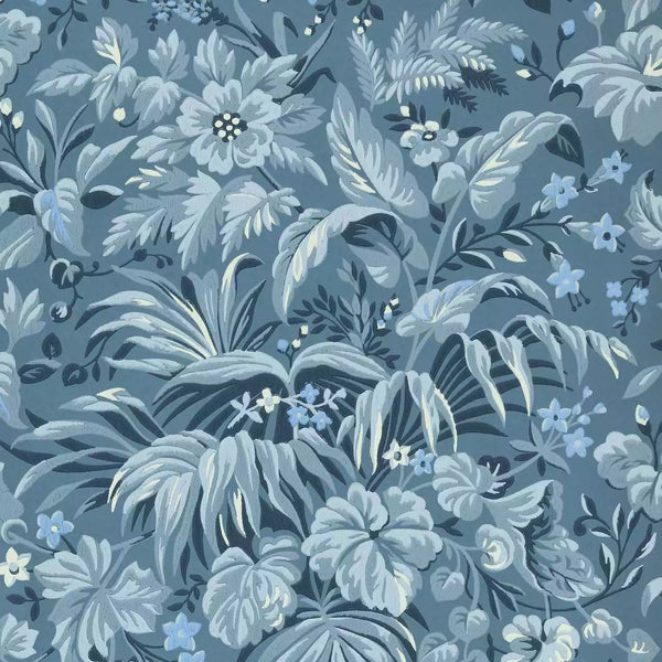 V&a Palmette - - Blue Hue Wallcovering | 1838 Wallcoverings