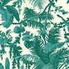 Pampas Off White & Verdigris, Sample