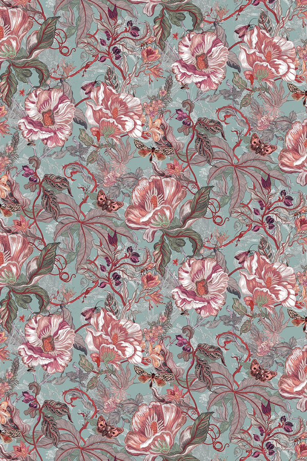 Papaver Aurelia | Timorous Beasties Wallcovering